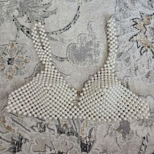 Pearl bra top